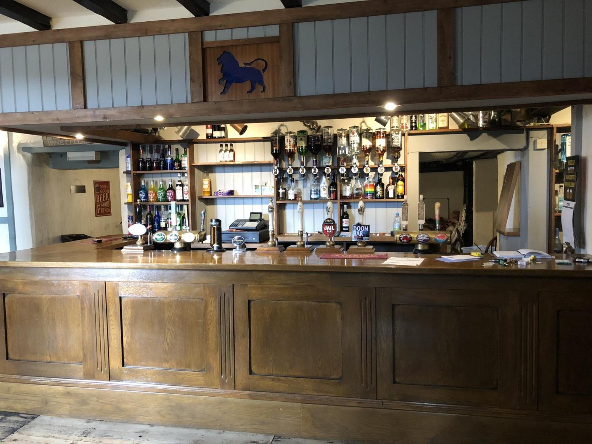 Blue Lion Inn Lewdown Exteriér fotografie